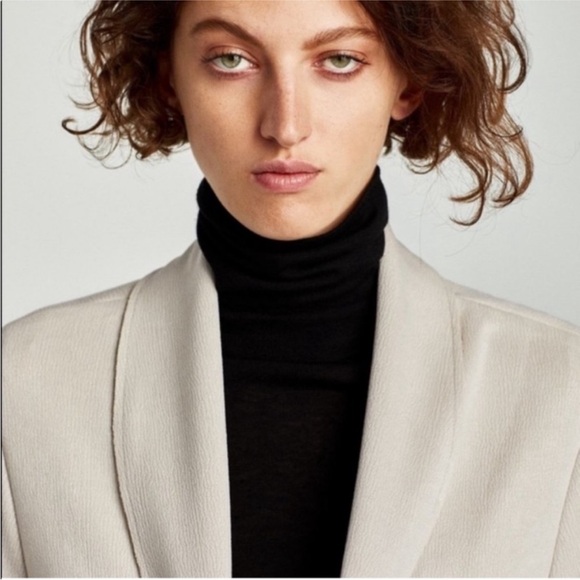 Zara “suede” Jacket with Pockets - Picture 3 of 8